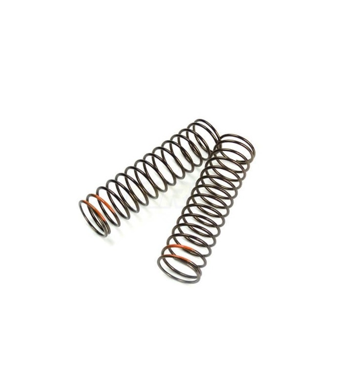 Rear Low Frequency Springs 1.6×14.5 2.75lb/in. 85 mm Orange Series EB / NB / SCT - E1rc.com