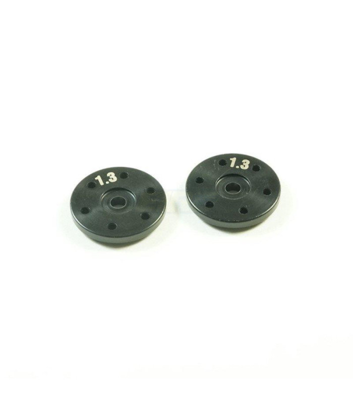PISTON AMORTIGUADOR BBS 1.3X6 AGUJEROS NEGRO (2u.) - E1rc.com
