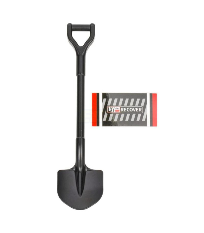 Pala decorativa negra aluminio crawler 1/10 - E1rc.com