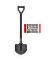 Pala decorativa negra aluminio crawler 1/10