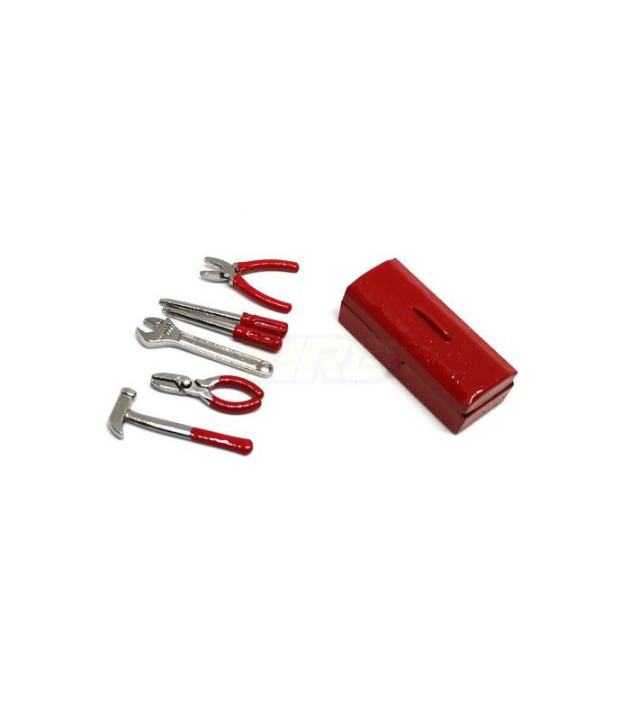 Mini caja de herramientas decorativas crawler 1/10 - E1rc.com