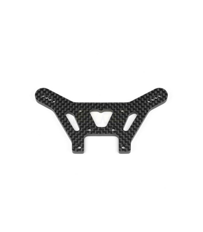 Torreta Trasera Amortiguación Fibra De Carbono EB410 -2mm. - E1rc.com