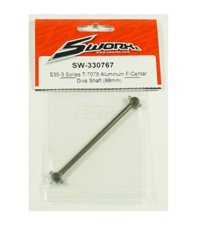 CARDAN CENTRAL DELANTERO ALUMINIO T7075 88 MM S35-