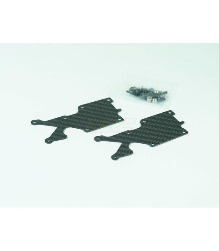 CUBIERTA TRAPECIO TRASERO CARBONO 1 MM (2u.) S35-4 - E1rc.com