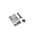 Amortiguador 110mm dessert lizzard negro (2ud) - E1rc.com