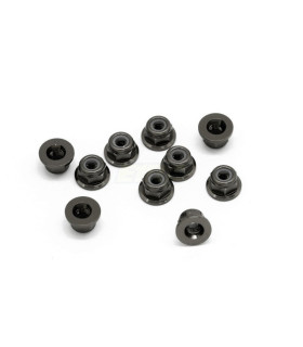 SELF-LOCKING FLANGE NUT M3 EVO (10pcs) S35-