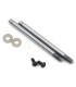 Vastago de amortiguador delantero3x21mm V2 Chrome (2) - E1rc.com