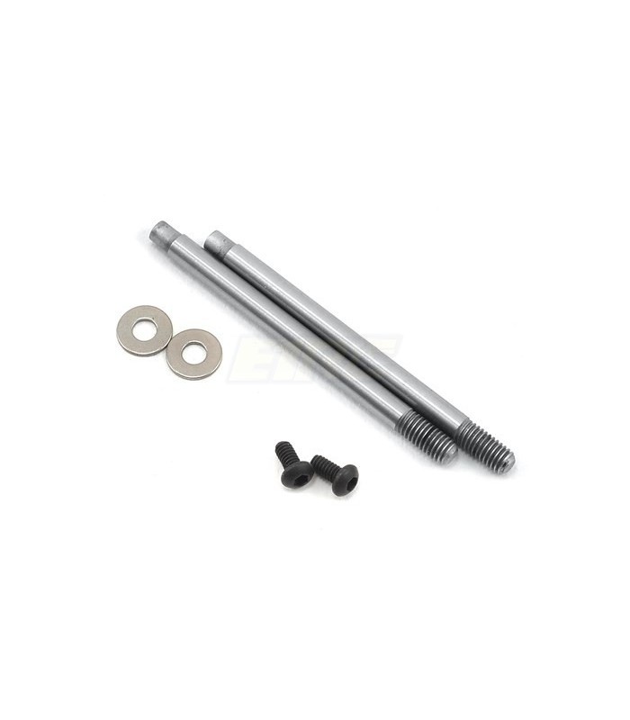 Vastago de amortiguador delantero3x21mm V2 Chrome (2) - E1rc.com