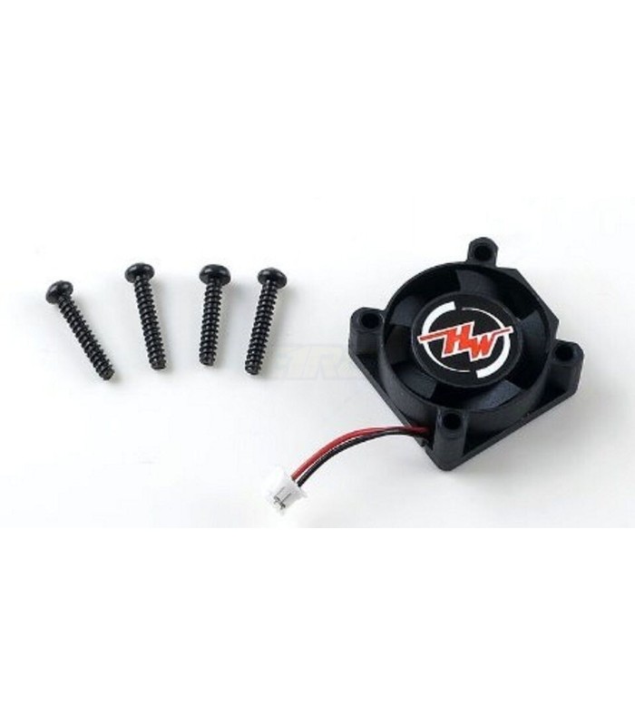 This text seems to describe a Hobbywing fan with the following specifications:- Model: MP2510SH- Voltage: 5V- Speed: 10,000 R - E1rc.com