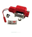 Winch aluminio crawler (6-11,1 V) con cable rojo