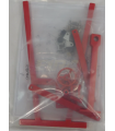 Soporte giratorio mantenimiento motores rojo 1/10