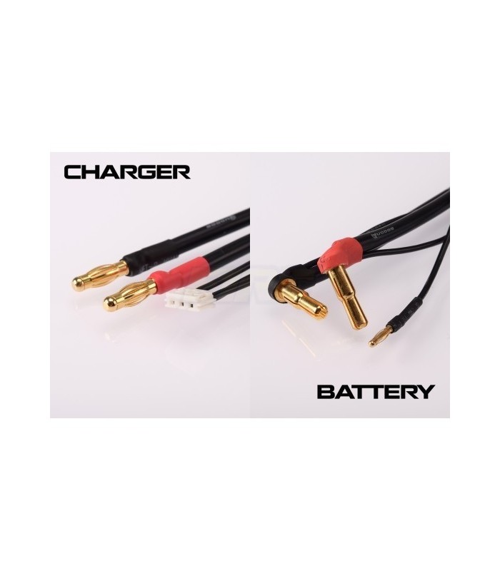 2S Charging cable 30cm (4/5mm, 2mm)(4mm, 3PIN-EH) - E1rc.com