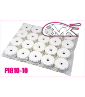 Pack llantas 6mik blancas  10 parejas 