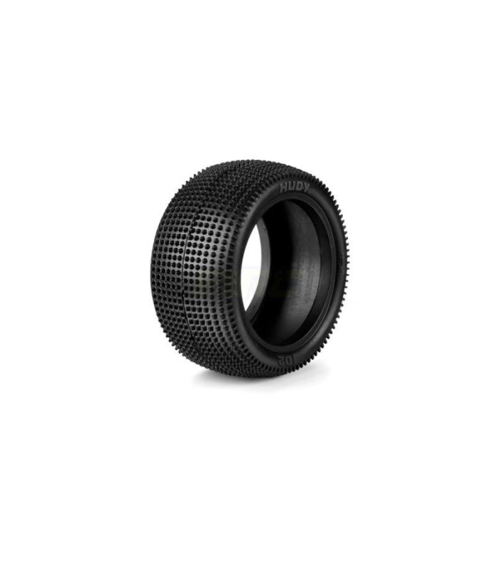 Rueda Hudy 102 moqueta tras 2/4WD medium - E1rc.com