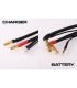 2S Charging cable 30cm black (4/5mm,2mm)(4mm,3PIN-XH) - E1rc.com