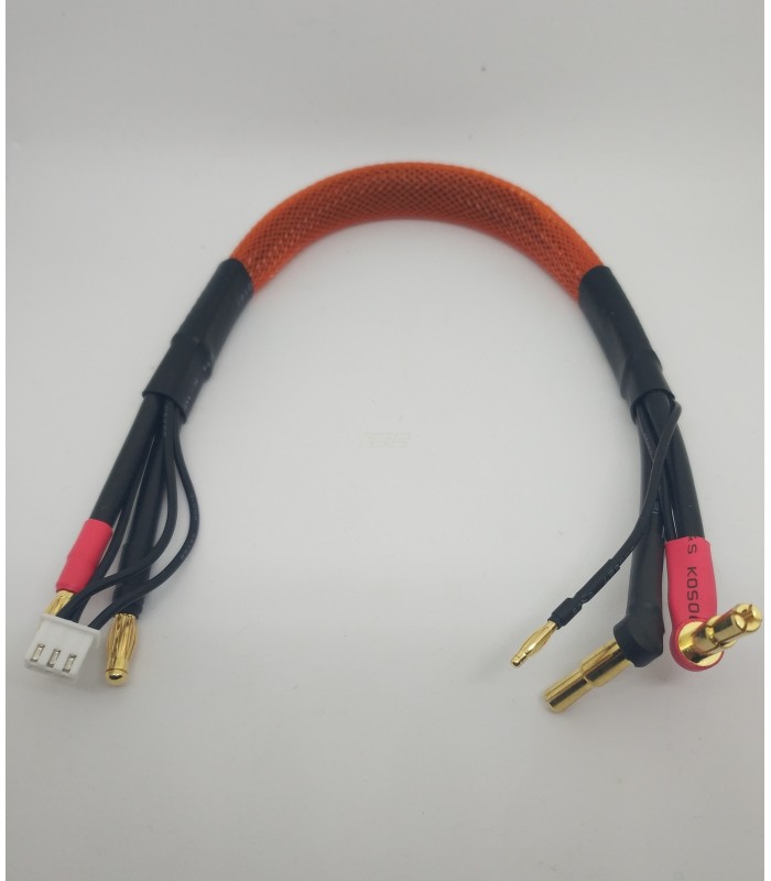 2S Cable de carga 30cm naranja (4/5mm,2mm)(4mm,3PIN-XH) - E1rc.com