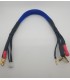 2S Cable de carga 30cm azul(4/5mm,2mm)(4mm,3PIN-XH) - E1rc.com