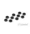 Aluminum Washers 3x6x2 Black (10)