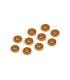 Aluminum washers 3x6x2 orange (10) - E1rc.com