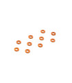 ARANDELAS ALUM 3x7x1.0MM - ORANGE (10)