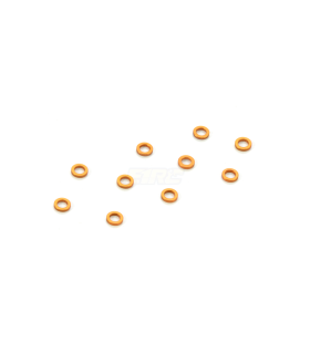 WASHERS 3x5x1.0MM - ORANGE (10)