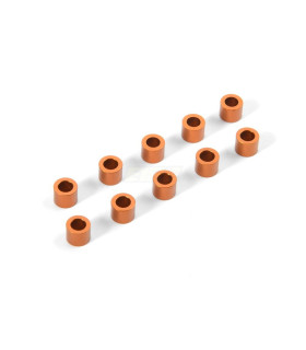 WASHERS 3x5x4.0MM - ORANGE (10)