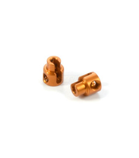 ALUMINUM CAPS ROLL BAR - ORANGE (2)