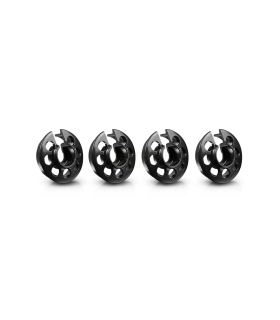 ALUMINUM SPRING RETAINING COLLAR - BLACK (4)