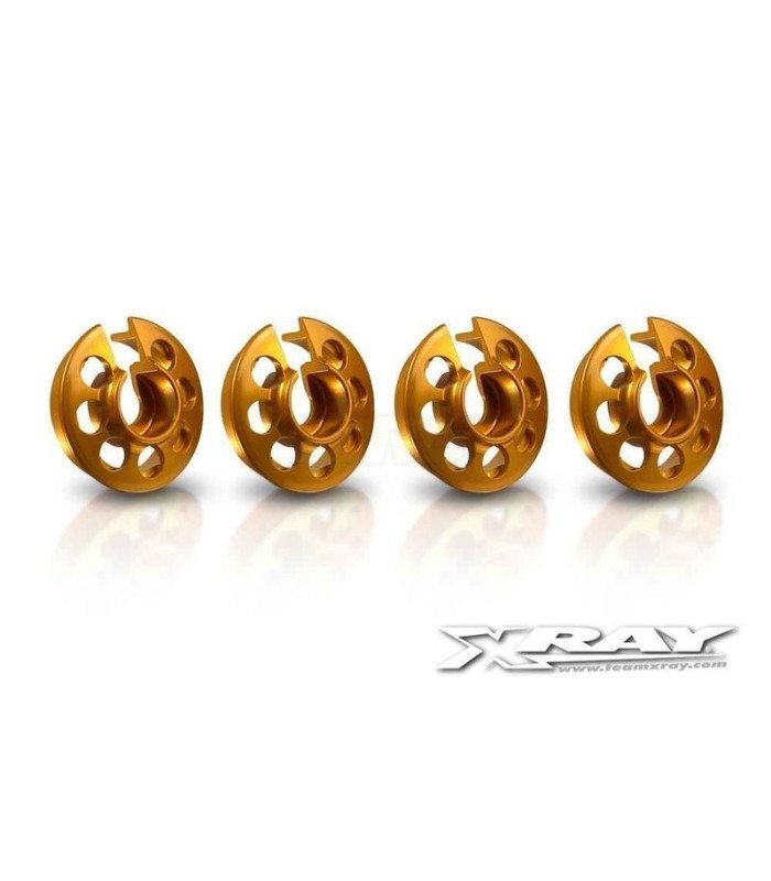 ALUMINUM SPRING ORANGE CUP - (4) - E1rc.com