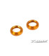 ADJUSTMENT RING SHOCK ABSORBER T4 ALUMINUM - ORANGE (2) - E1rc.com