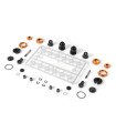 TOURING ALU SHOCK ABSORBER-SET - ORANGE (2)