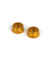ALUMINUM COVER.. ORANGE SHOCK-ABSORBING BODY. METALLIC (2)