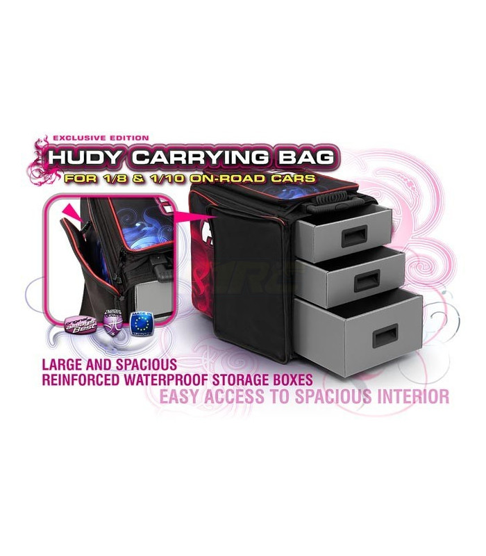 MALETA 1/10 Y 1/8 HUDY - E1rc.com