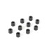 Arandelas aluminio 3x6x5.0MM - BLACK (10) - E1rc.com