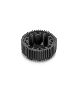 Compound gear differential. Box with pulley 53T - LCG - Graphite