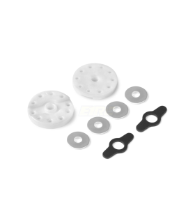 PISTON DERLIN 2-WAY FLOW 8-H. (1.3MM) & 2-H. (1.2MM) (2)