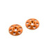 ARANDELAS ALUM. ALERÓN OFF ROAD NARANJAS - E1rc.com