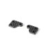 EXTENSORES CARB. P/ MANGUETAS DIRECC. (2) - 2 SLOTS - E1rc.com