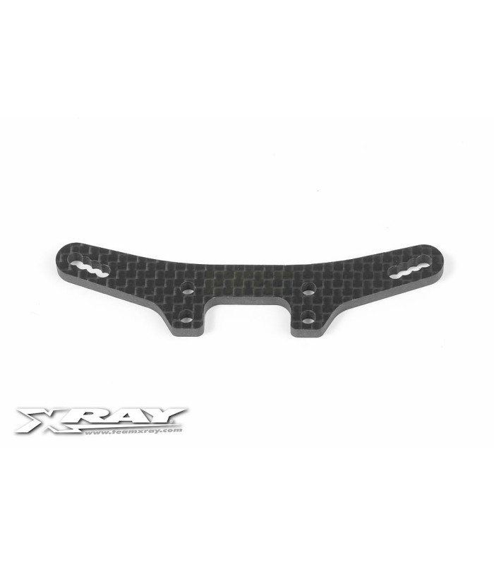 FRONT SUSPENSION TURRET T4 CARBON 3.0MM - E1rc.com