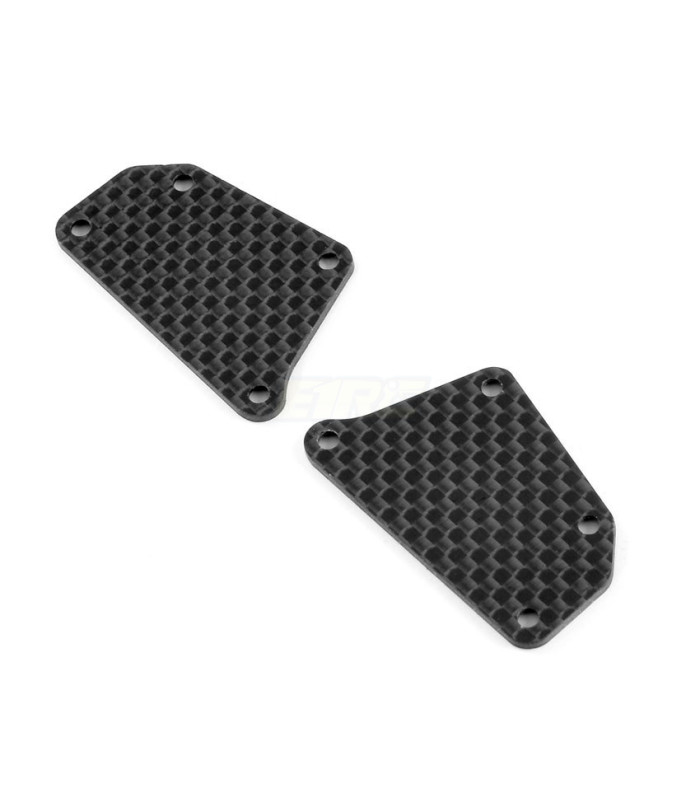 PLATE REAR TRAPEZOID GRAPHITE 1.6MM (2) T4'14 - E1rc.com