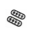 SHOCK ABSORBER WASHER AND NUT SET (2)