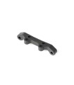 Front and rear composite address plate