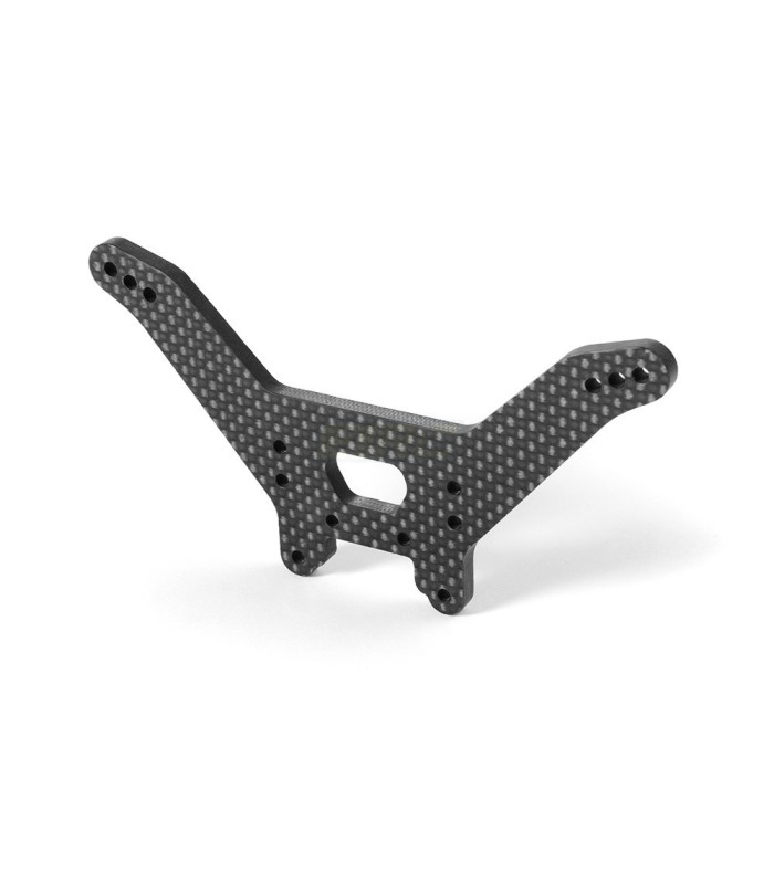 XT2 GRAPHITE SHOCK TOWER REAR 4.0MM - E1rc.com