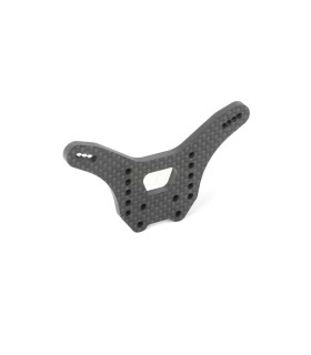 XB2 GRAPHITE SHOCK TOWER - 4-HOLES - LCG - REAR - 4.0MM
