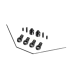 XB2 ANTI-ROLL BAR REAR 1.0MM SET - E1rc.com
