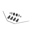 XB2 ANTI-ROLL BAR REAR 1.0MM SET