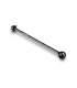 Rear axle 77MM WITH 2.5MM PIN - HUDY SPRING STEEL - E1rc.com