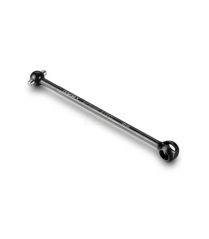 Rear axle 77MM WITH 2.5MM PIN - HUDY SPRING STEEL - E1rc.com