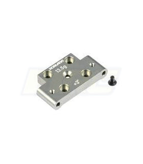 ALU FRONT LOWER ARM MOUNT +3°/-3° - SWISS 7075 T6