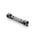 ALU REAR LOWER SUSPENSION HOLDER 3° - WIDER - REAR - E1rc.com